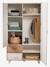 Armoire 2 portes + 2 tiroirs HOPLA blanc 8 - vertbaudet enfant 