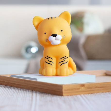 Veilleuse led avec minuterie automatique tigre Orange 2 - vertbaudet enfant 