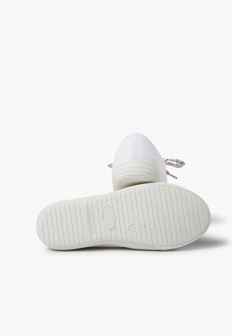 Tennis en toile avec lacets Blanc+Bleu+Bleu denim+Bleu marine+Grenat+Gris 4 - vertbaudet enfant 