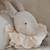 Trophée mural lapin flora en lin – décoration chambre bébé enfant Beige, flora+Beige, marron 3 - vertbaudet enfant 