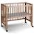 Lit berceau co-dodo à barrières coulissantes sophie Blanc+Bois naturel 7 - vertbaudet enfant 