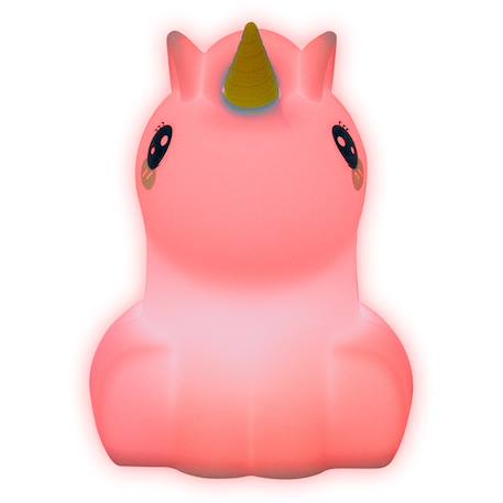 Grande veilleuse licorne Blanc 3 - vertbaudet enfant 