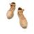 Sandales filles textile boucle Beige 4 - vertbaudet enfant 