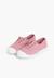 Tennis en toile avec bout caoutchouc sans lacets Rose+Rose bébé+Rose chewing-gum+Rose pâle 4 - vertbaudet enfant 