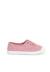 Tennis en toile avec bout caoutchouc sans lacets Rose+Rose bébé+Rose pâle 1 - vertbaudet enfant 