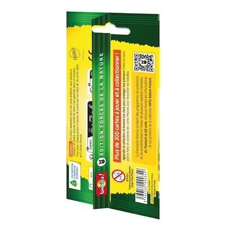 Jeu de cartes à collectionner défis nature protect - booster girafe d'afrique de l'ouest - forces de la nature - fabriqué en france MULTICOLORE 5 - vertbaudet enfant 
