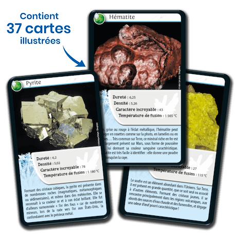 Jeu de cartes défis nature - minéraux - fabriqué en france MULTICOLORE 4 - vertbaudet enfant 