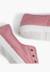 Tennis en toile avec bout caoutchouc sans lacets Rose+Rose bébé+Rose chewing-gum+Rose pâle 6 - vertbaudet enfant 