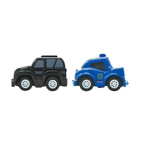 Crosslander twin – set de voiture télécommandée policier et voleur Multicolore 3 - vertbaudet enfant 