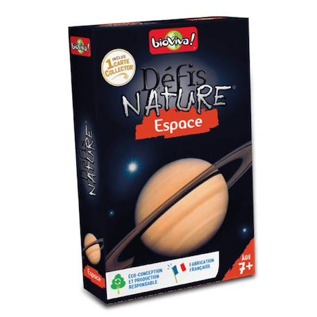 Jeu de cartes défis nature - espace - fabriqué en france MULTICOLORE 1 - vertbaudet enfant 