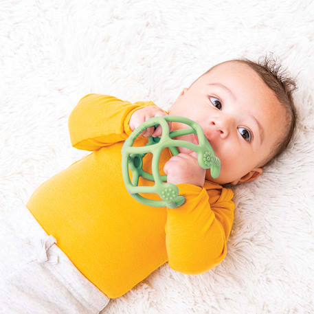 Set 2 balles silicone vert menthe Vert 3 - vertbaudet enfant 