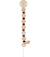 Accroche-tétine ambre jaune Beige 2 - vertbaudet enfant 