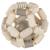 Hochet balle flexible gris blanc Gris 1 - vertbaudet enfant 