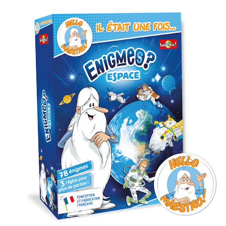 Jeu de cartes il était une fois… enigmes espace - fabriqué en france MULTICOLORE 1 - vertbaudet enfant 