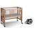 Lit berceau co-dodo à barrières coulissantes sophie Blanc+Bois naturel 10 - vertbaudet enfant 