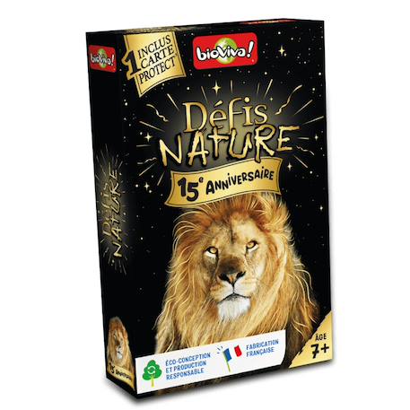 Jeu de cartes défis nature - 15ème anniversaire - fabriqué en france MULTICOLORE 1 - vertbaudet enfant 