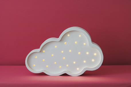 Lampe veilleuse nuage Blanc 2 - vertbaudet enfant 