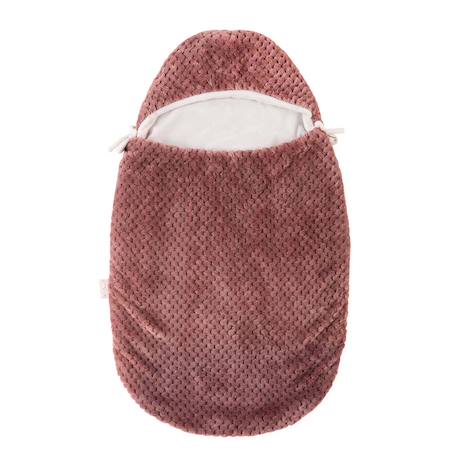 Nid d'ange cocoon lapidou aubergine Rose 2 - vertbaudet enfant 