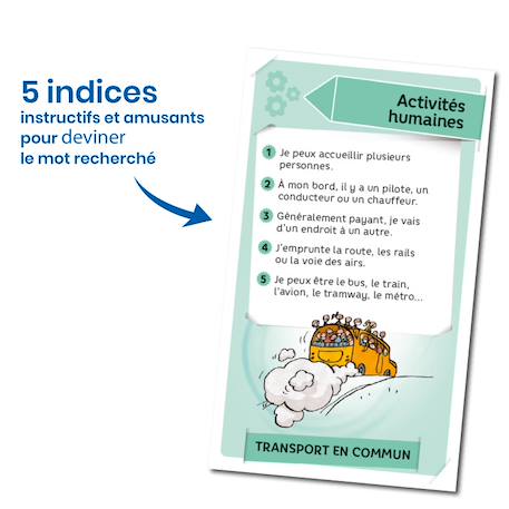 Jeu de cartes enigmes - environnement - fabriqué en france MULTICOLORE 3 - vertbaudet enfant 