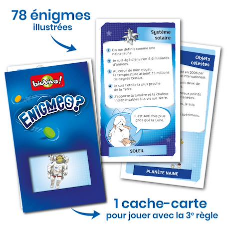 Jeu de cartes il était une fois… enigmes espace - fabriqué en france MULTICOLORE 6 - vertbaudet enfant 
