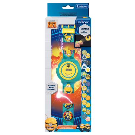 Montre digitale avec projection les minions Bleu 2 - vertbaudet enfant 
