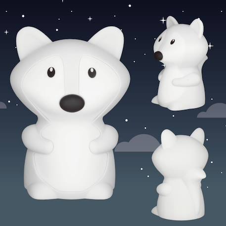 Grande veilleuse renard Blanc 2 - vertbaudet enfant 