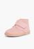 Suède desert boots bottines chukka à scratch pour enfants Rose claire 2 - vertbaudet enfant 