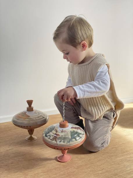 Grande toupie arche de noé Beige 3 - vertbaudet enfant 