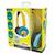 Casque stéréo filaire pliable avec limitation de volume d'écoute les minions MULTICOLORE 2 - vertbaudet enfant 