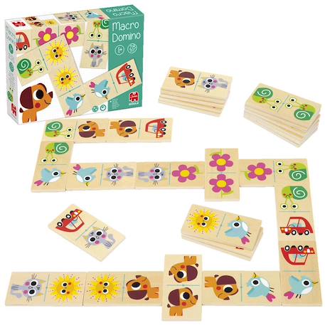 Macro domino Beige 2 - vertbaudet enfant 
