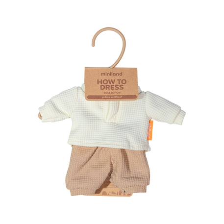Tenue dhiver pour poupée de 21 cm Marron 2 - vertbaudet enfant 