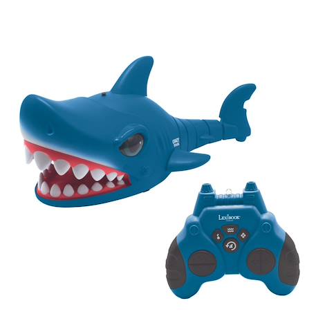 RC Shark - Crazy Shark Requin télécommandé avec effets sonores Bleu 1 - vertbaudet enfant 