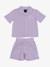 Ensemble 2 pièces Beige+Violet 4 - vertbaudet enfant 