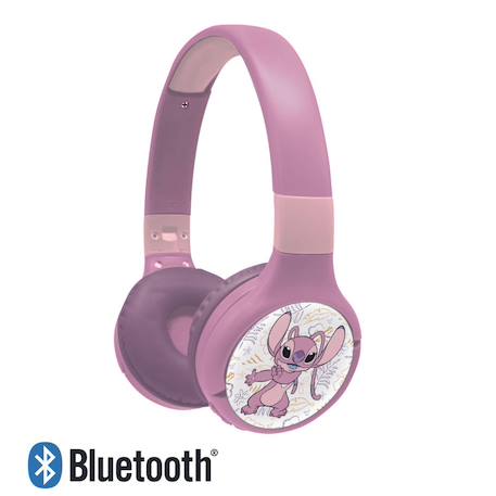 Casque 2 en 1 stitch angel bluetooth et filaire avec limitation de son MULTICOLORE 5 - vertbaudet enfant 