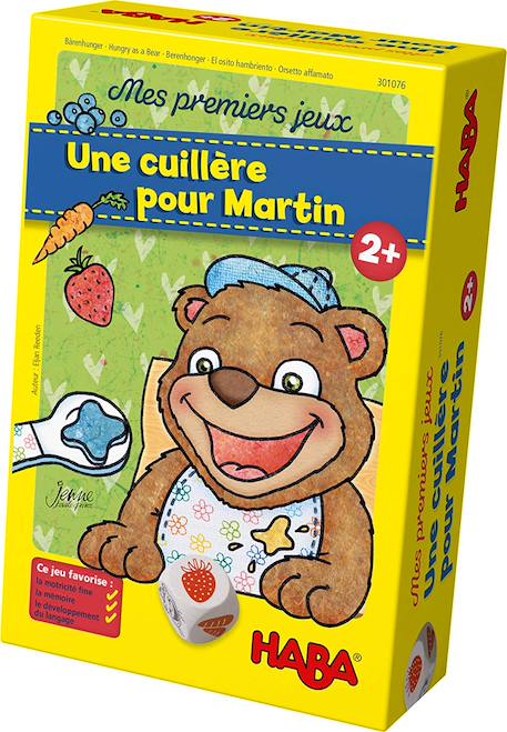 Mes premiers jeux - une cuillère pour martin Jaune 1 - vertbaudet enfant 