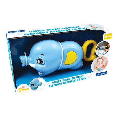 Elephant arroseur jouet de bain Bleu 2 - vertbaudet enfant 
