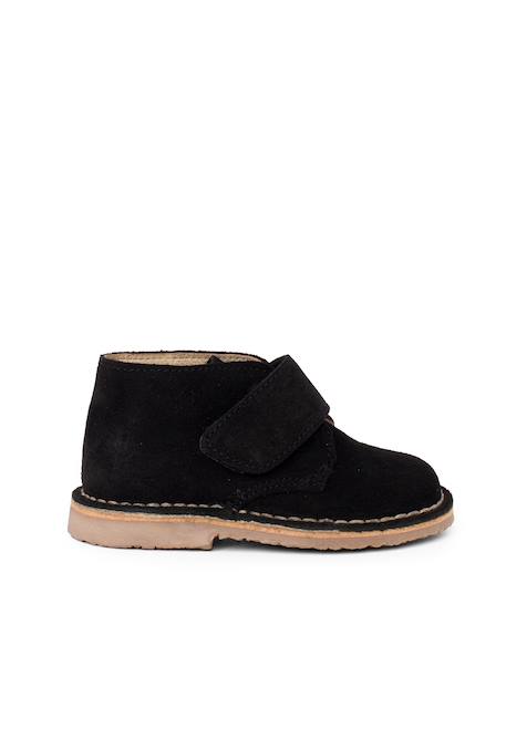 Suède desert boots bottines chukka à scratch pour enfants Bleu marine+Gris+Gris foncé+Marron+Noir+Sable+Taupe 25 - vertbaudet enfant 