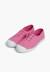 Tennis en toile avec bout caoutchouc sans lacets Rose+Rose bébé+Rose chewing-gum+Rose pâle 16 - vertbaudet enfant 
