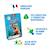 Jeu de cartes défis nature - dinosaures 2 - fabriqué en france MULTICOLORE 6 - vertbaudet enfant 