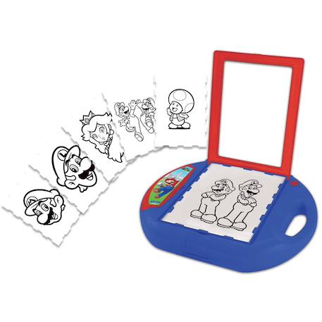 Projecteur à dessin super mario avec modèles et tampons Bleu 4 - vertbaudet enfant 