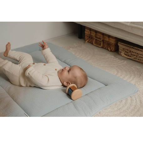 Tapis de parc pure soft bleu Bleu 3 - vertbaudet enfant 