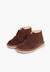 Suède desert boots bottines chukka à scratch pour enfants Bleu marine+Gris+Gris foncé+Marron+Noir+Sable+Taupe 22 - vertbaudet enfant 
