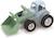 Tracteur pelleteuse en bioplastique vert Vert 1 - vertbaudet enfant 