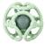 Set 2 balles silicone vert menthe Vert 1 - vertbaudet enfant 