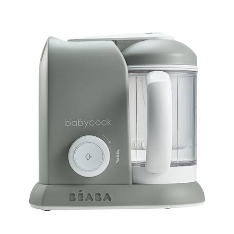 Robot cuiseur 4 en 1 contenance xl 1100 ml babycook solo Gris clair 1 - vertbaudet enfant 