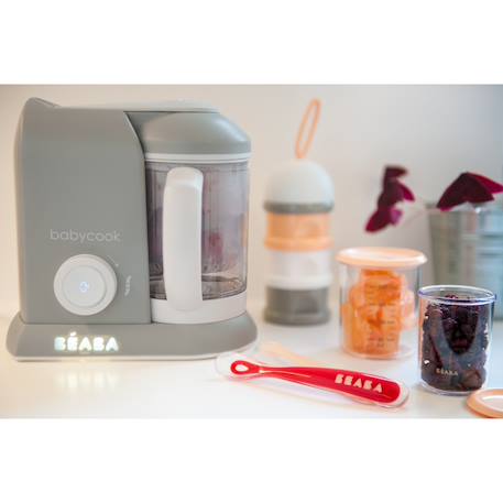 Robot cuiseur 4 en 1 contenance xl 1100 ml babycook solo Gris clair 3 - vertbaudet enfant 
