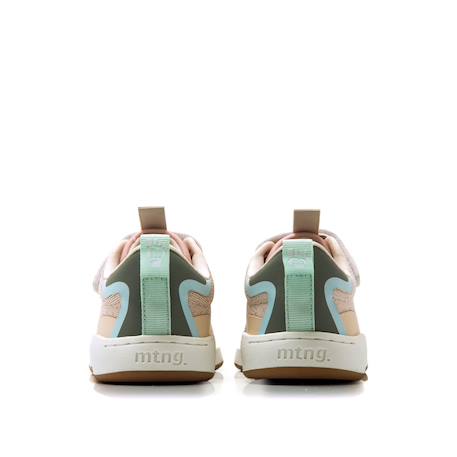 Sneakers filles textile lacets- fermeture adhésive barefoot Blue clair+Pink+Rose+Vert menthe 15 - vertbaudet enfant 