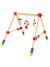 Arche d’éveil bois bébé, réglable en hauteur Bleu+Bleu / orange+Orange / vert+Rouge 18 - vertbaudet enfant 