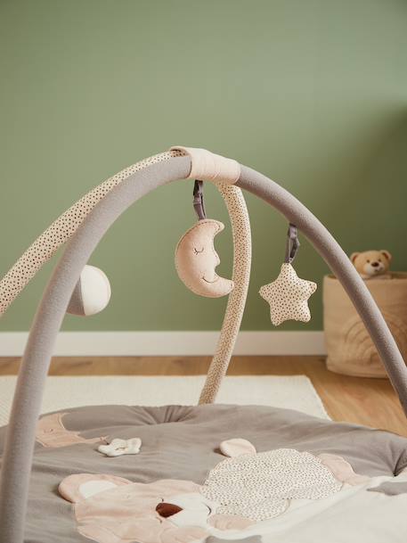Tapis d'éveil avec arches amovibles Faon ella+Gris 8 - vertbaudet enfant 