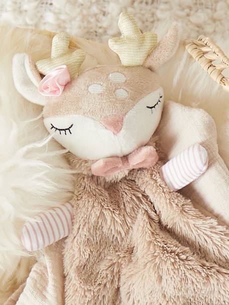 Doudou bébé faon ella peluche chevreuil Chevreuil ella 3 - vertbaudet enfant 